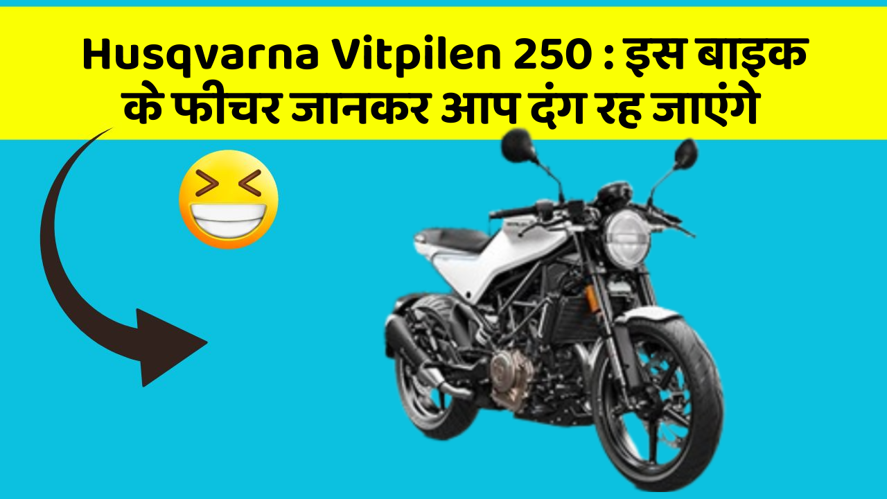 Husqvarna Vitpilen 250: इस बाइक के फीचर जानकर आप दंग रह जाएंगे